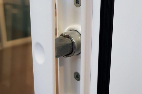 White Locking T-Pull Handle