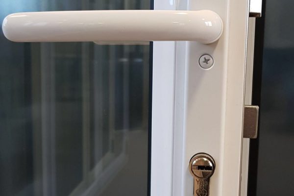 Lever White Handle