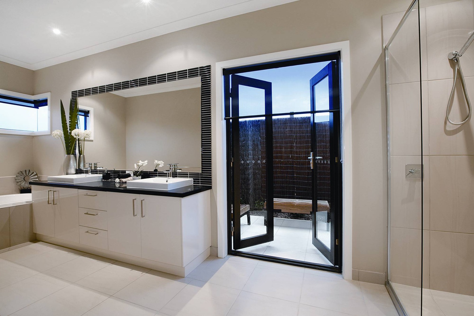 black-aluminium-french-doors