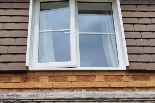 partially open uPVC 2500 windows